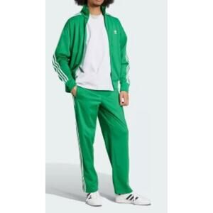 NEW ADIDAS ORIGINALS Firebird Tracksuit Men's Size Medium Green/ White JD0183